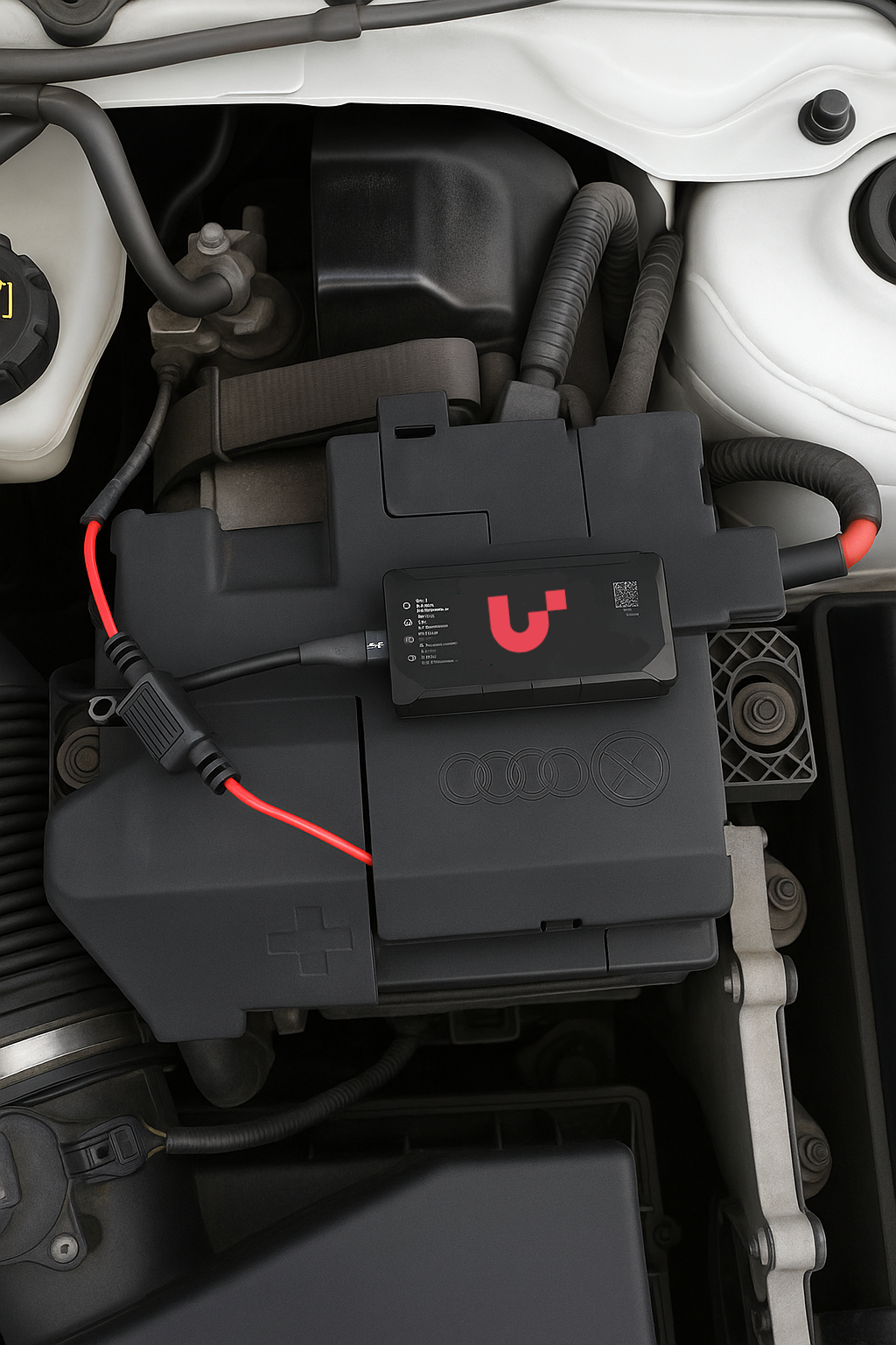 Hardwired GPS Tracker Battery Connection