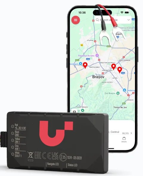 UnnoGPS Mobile App Interface